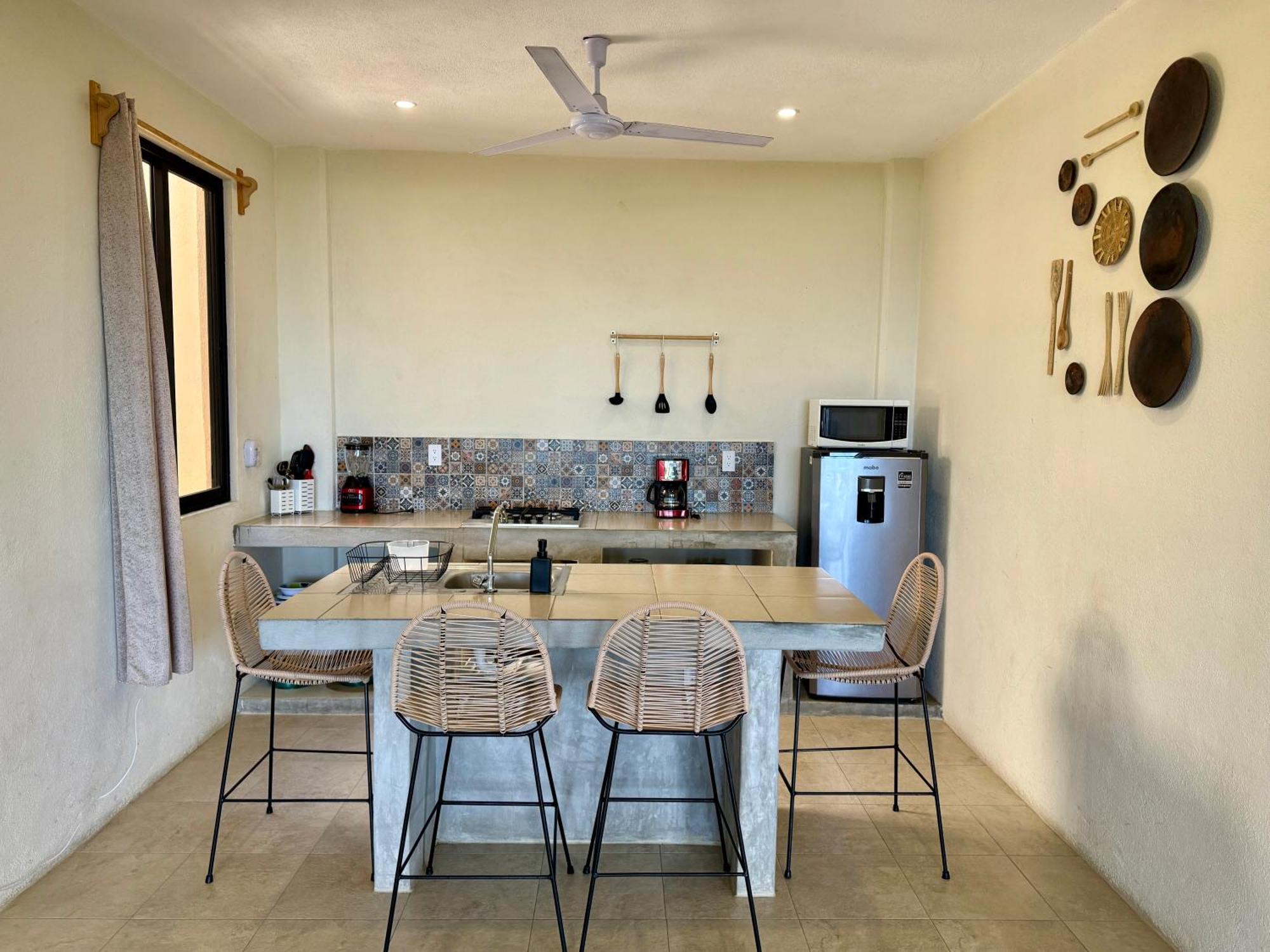Casa Zianda - Amplios Apartamentos Con Vista Al Mar - A 7 Minutos Caminando De Playa Zicatela Brisas de Zicatela Ngoại thất bức ảnh