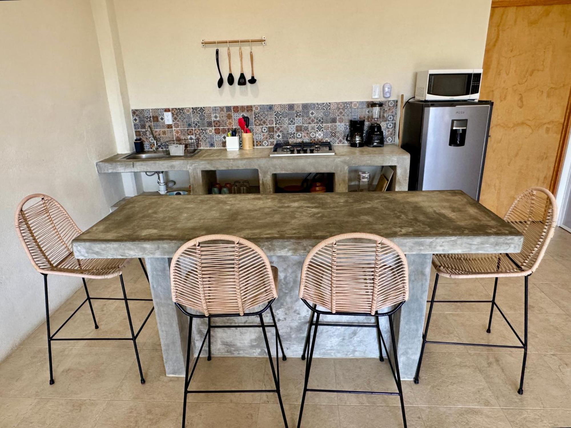 Casa Zianda - Amplios Apartamentos Con Vista Al Mar - A 7 Minutos Caminando De Playa Zicatela Brisas de Zicatela Ngoại thất bức ảnh