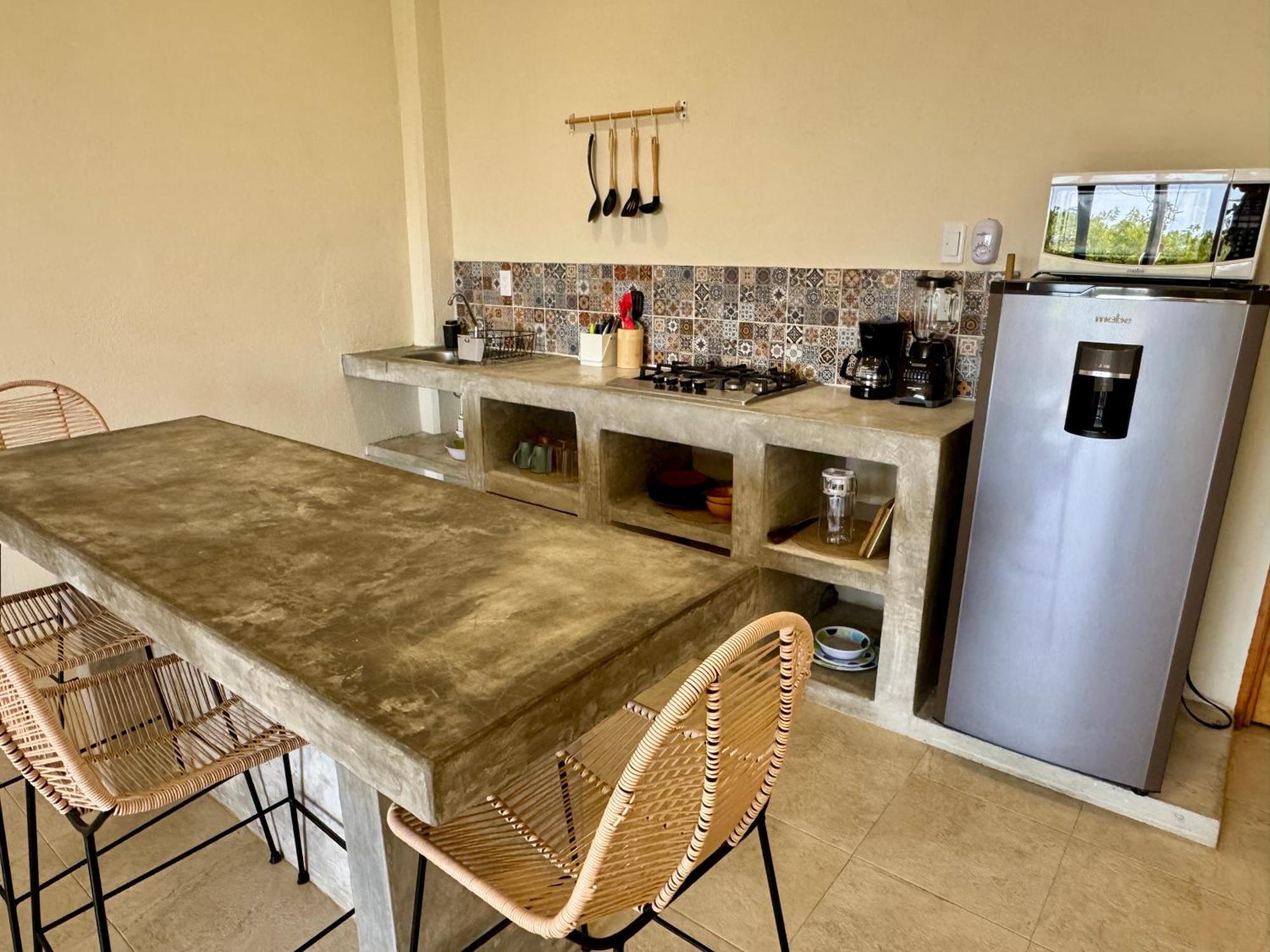 Casa Zianda - Amplios Apartamentos Con Vista Al Mar - A 7 Minutos Caminando De Playa Zicatela Brisas de Zicatela Ngoại thất bức ảnh