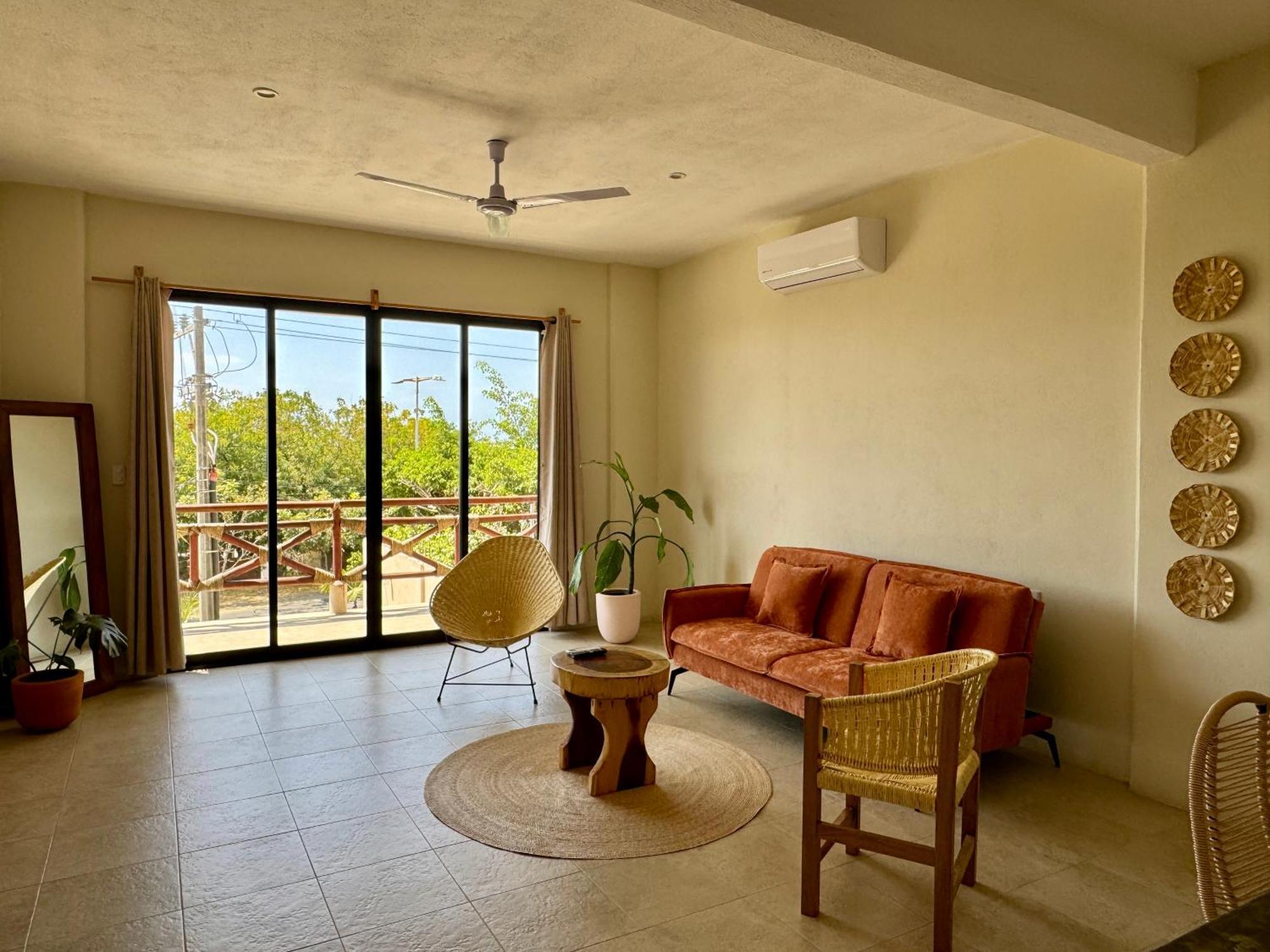Casa Zianda - Amplios Apartamentos Con Vista Al Mar - A 7 Minutos Caminando De Playa Zicatela Brisas de Zicatela Ngoại thất bức ảnh